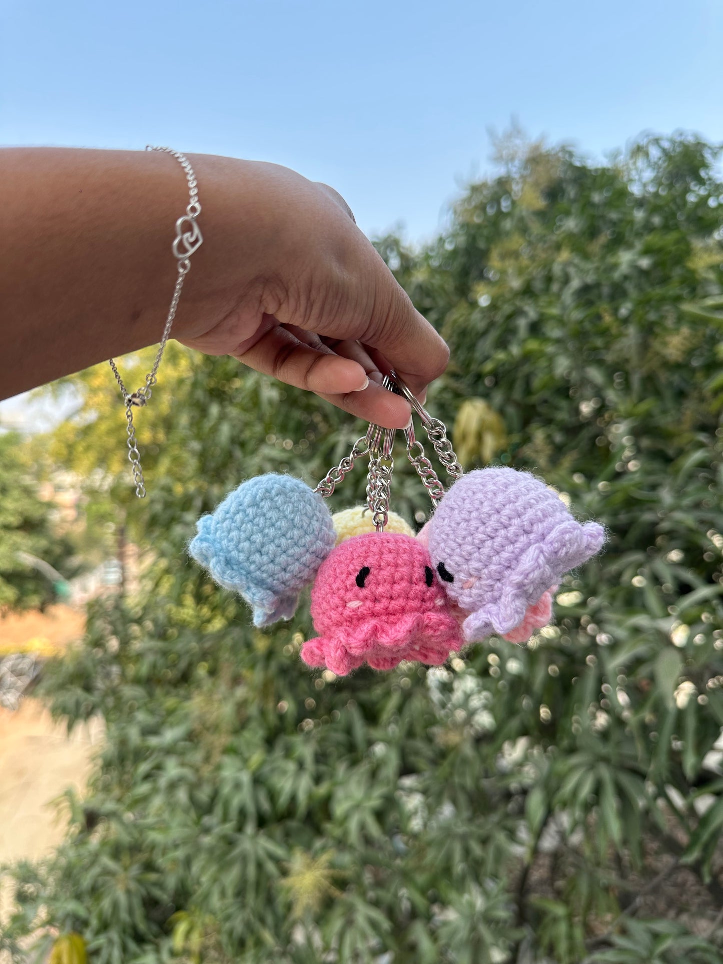 Octopus Keychain