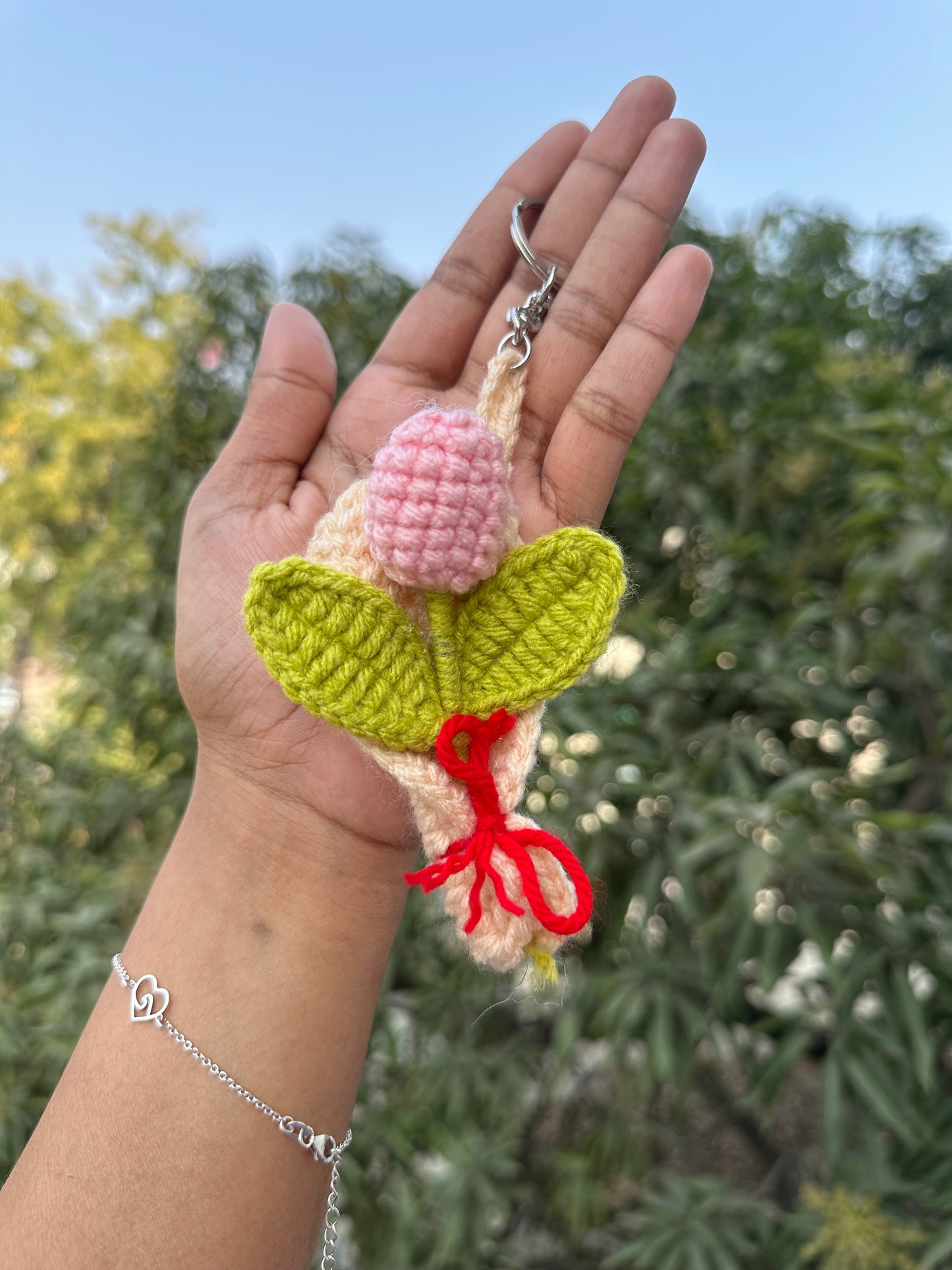 Flower bouquet Keychain