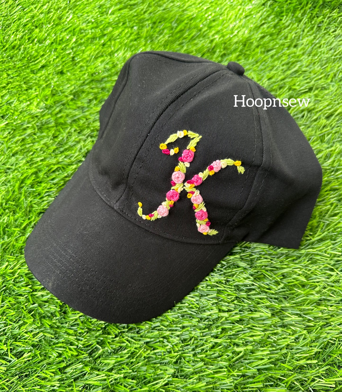 Cursive Name initial cap