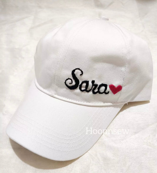 Name Embroidery Cap