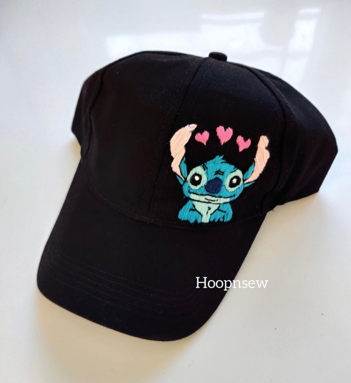 Little stitch embroidery cap