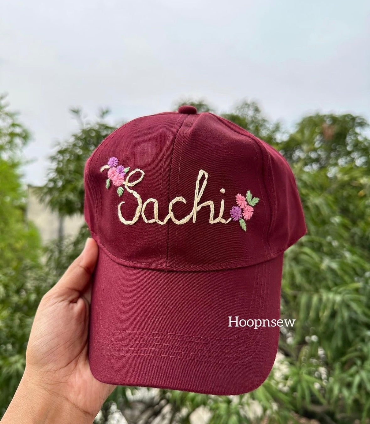 Name Embroidery Cap