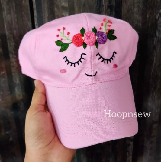 Keep calm embroidery cap