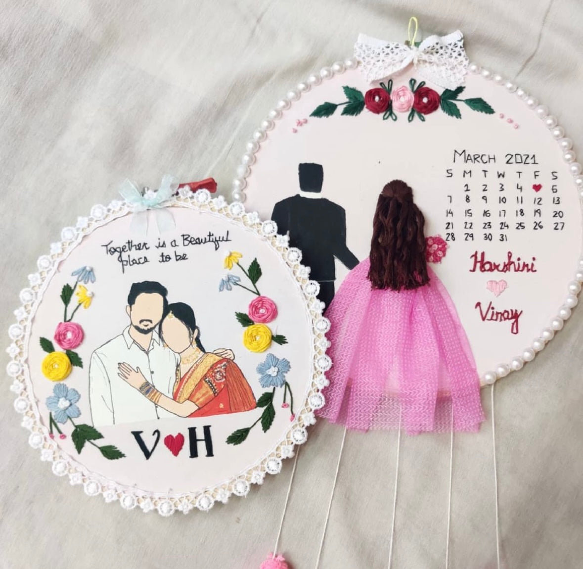 Wedding+ Picture hoop combo