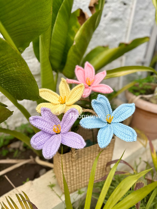 Lily flower stick